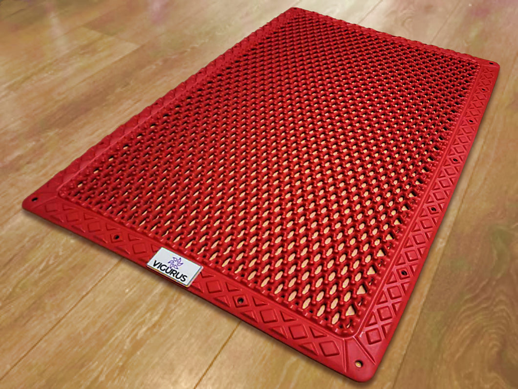 SP1KE™ Firm Red Acupressure Mat - for exceptional safe muscle stimulation and circulation